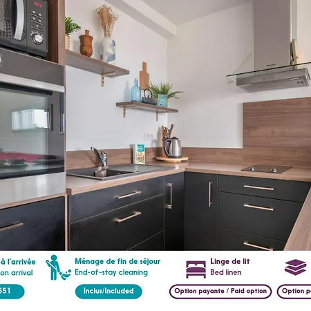 Pour 4 Face + Piscine Apartamento *